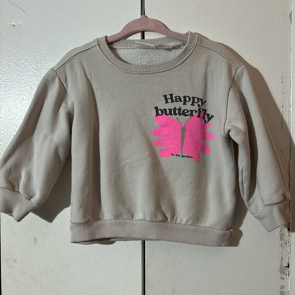 Zara Toddler girl sweatshirt 18-24mths